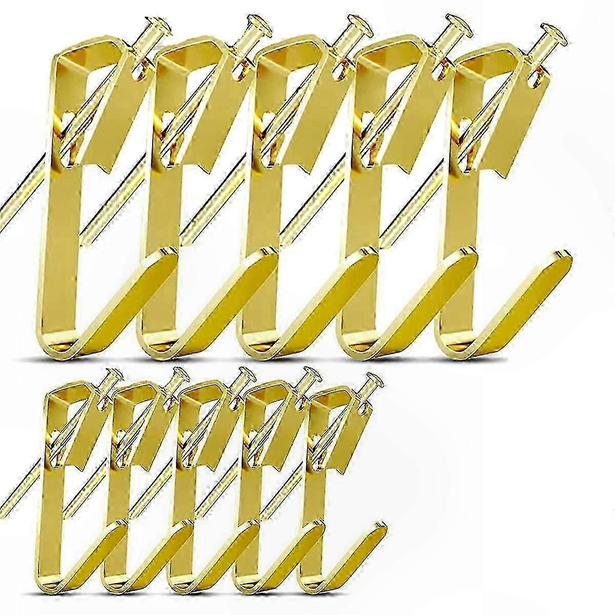 50-Pack Picture Hanging Kit with Hooks and Nails for Wall Art Display