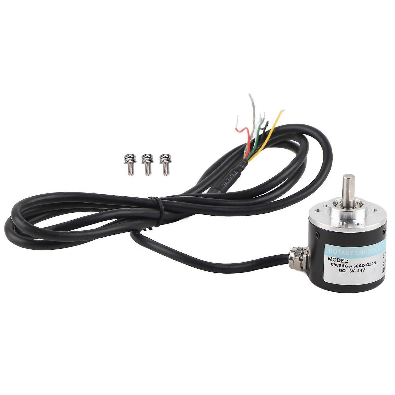 Photoelectric Encoder ABZ 3Phase DC524V Solid Shaft for Office Automation Engineering Field500Z