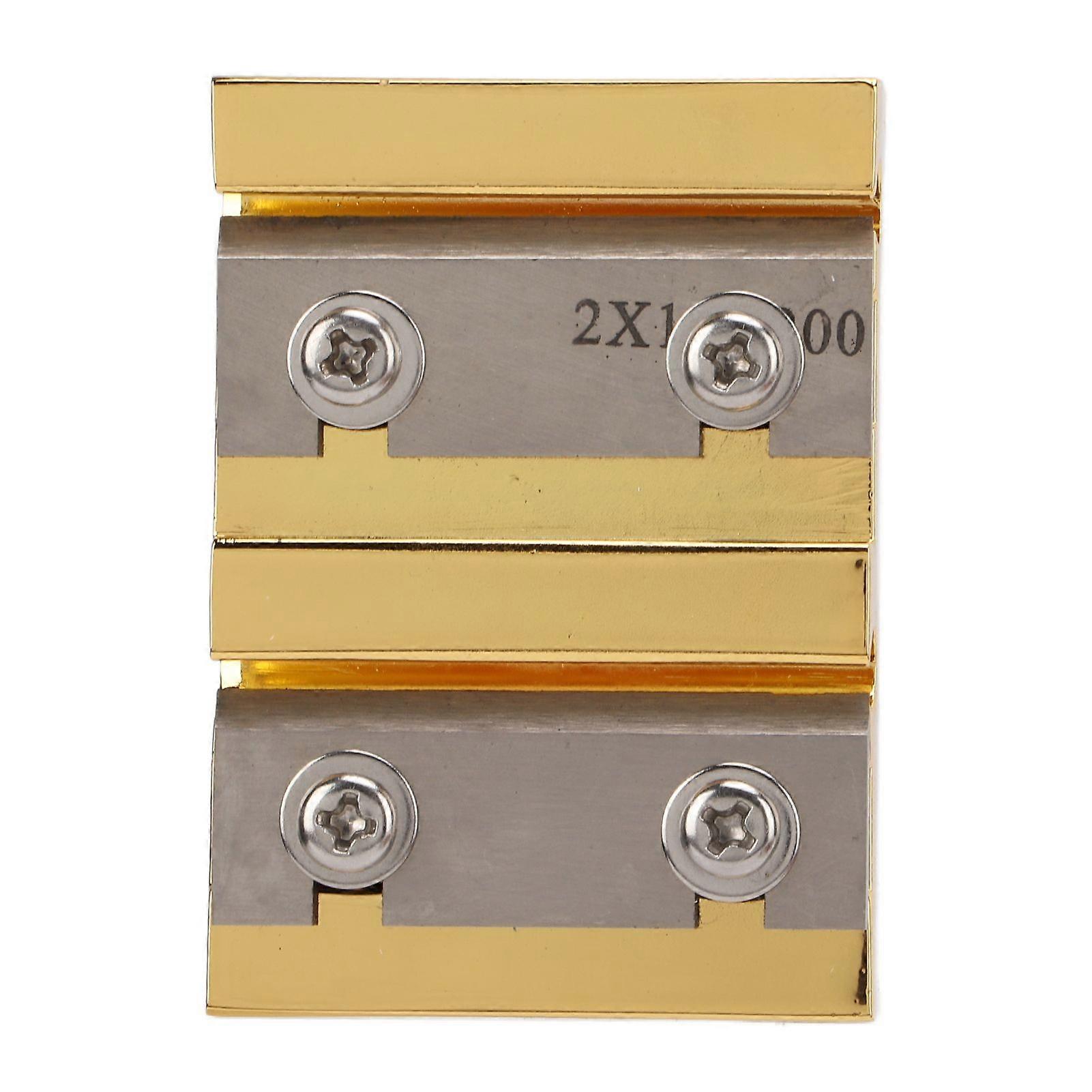 Violin Peg Reels Shaver Golden Zinc Alloy Luthier Tools with Professional Blades 2 Holes2 Holes