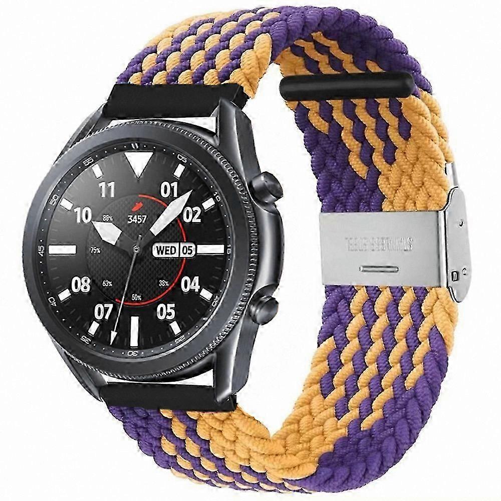 Nylon Braided Watch Strap with 22mm Universal Metal Clasp