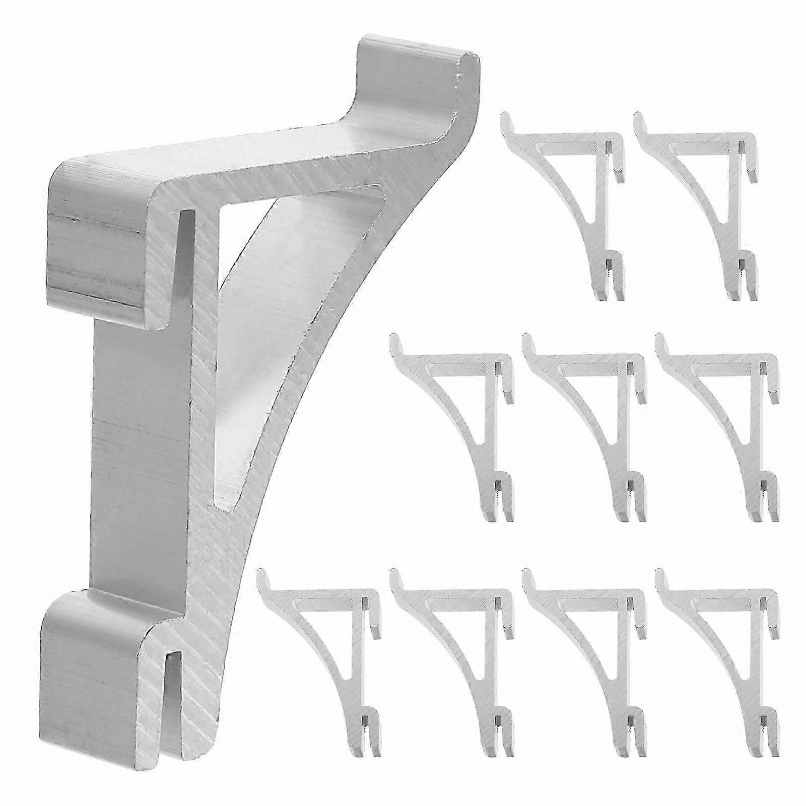 10 Pack Freezer Shelf Clips Cooler Rack Fixing Brackets Storage Organizer Clips for Freezer Wire Shelves