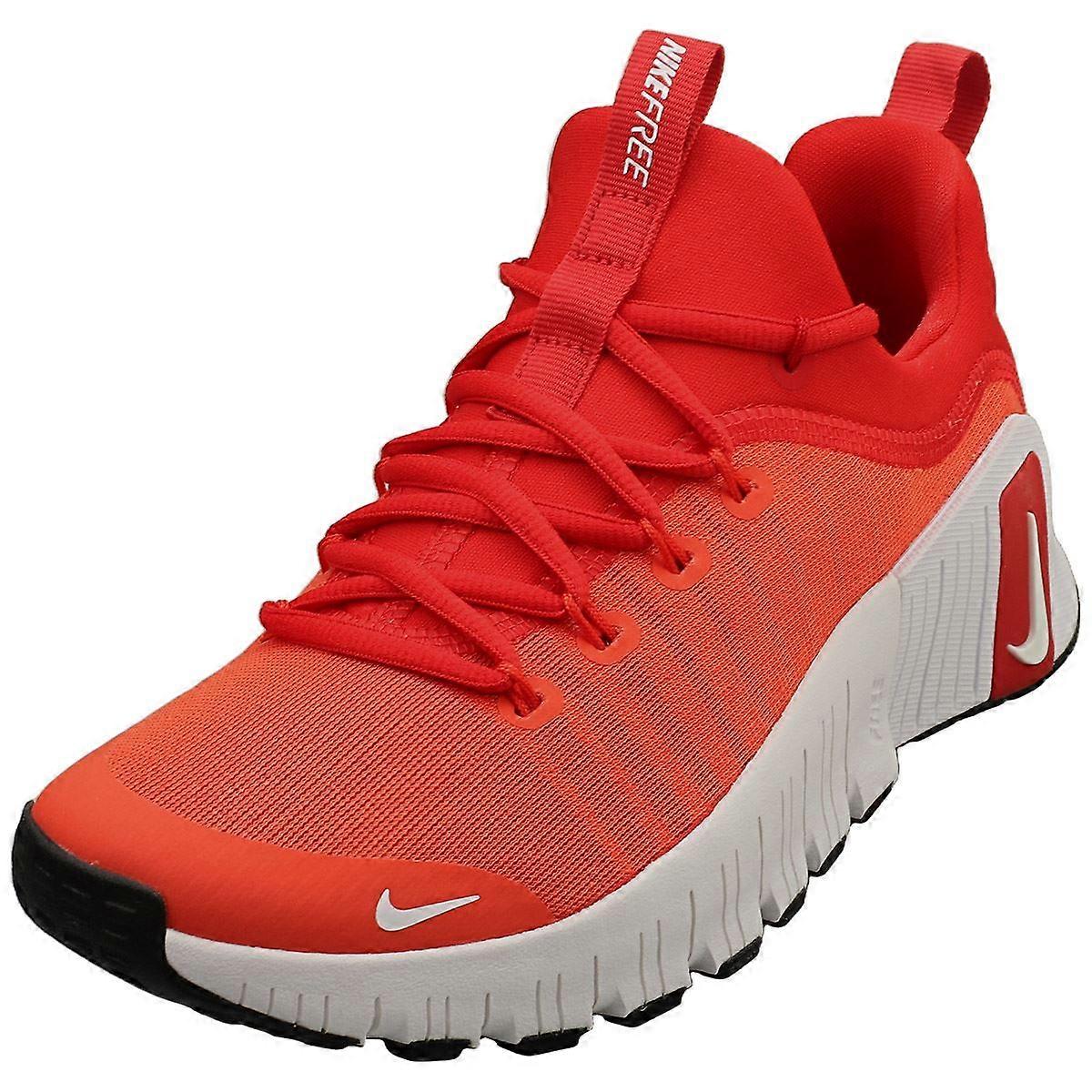 Nike Free Metcon 6 Womens Fashion Trainers in Red White