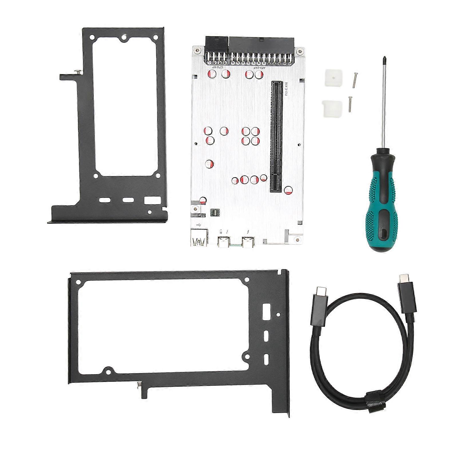 Graphics Card Docking Station for Thunderbolt Laptops 60W Reverse Charging SFX ATX Power