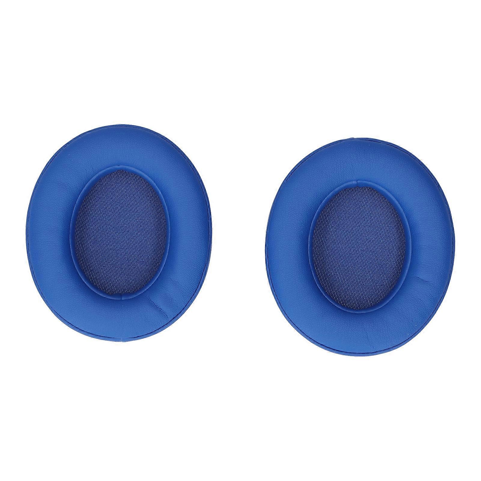 Blue Memory Foam Earpad Covers for Monster 2.0 - Noise Reduction & Easy Installation