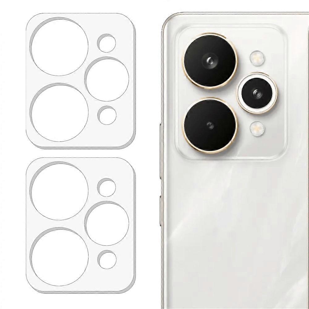 2 Sztuk Kompatybilny z Realme 15 Pro 5G Osłona obiektywu aparatu 3D Arc Edge Anti-Scratch Szkło hartowane Folia na obiektyw