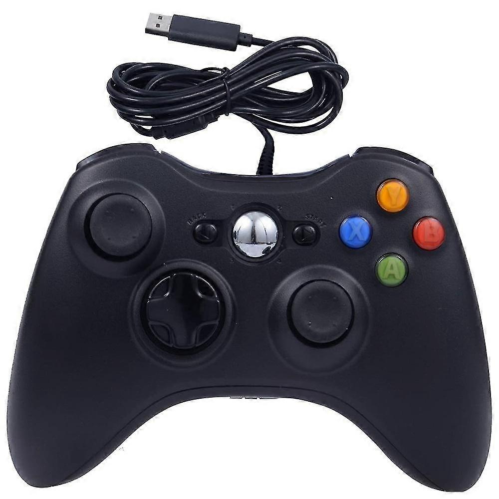Compatible XBO X360 wired chicken game controller USB vibration game controller PC wired chicken gam