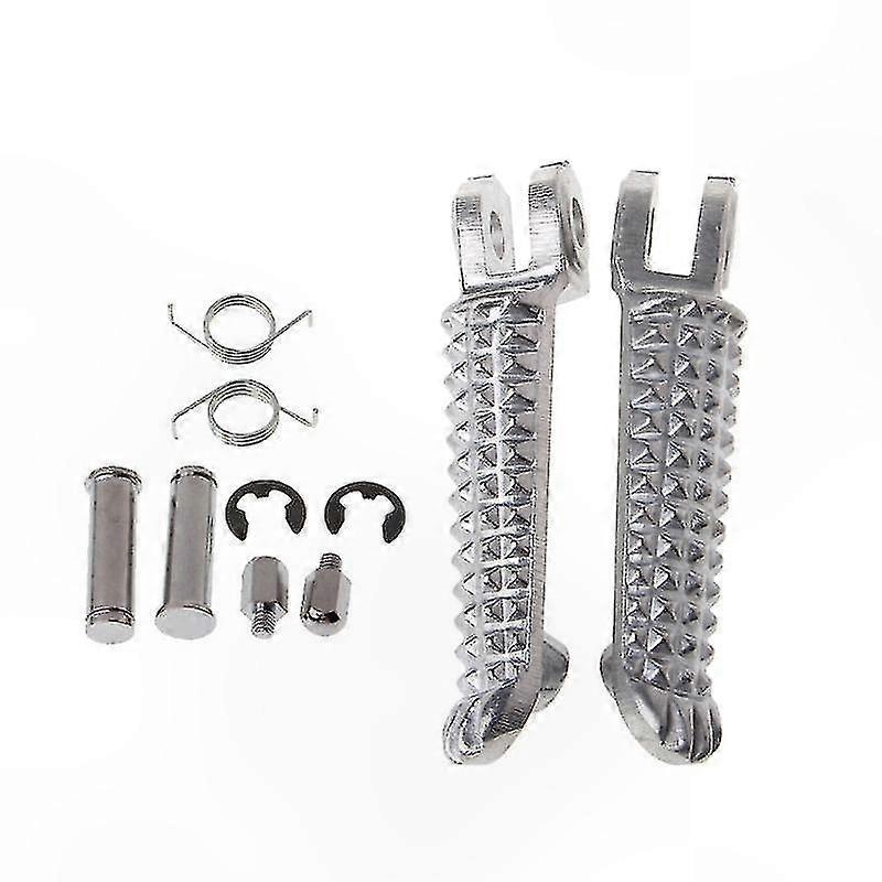 Aluminum Front Footrests for Motorcycles Compatible with  YZF R1 R6 Models 1998-2012