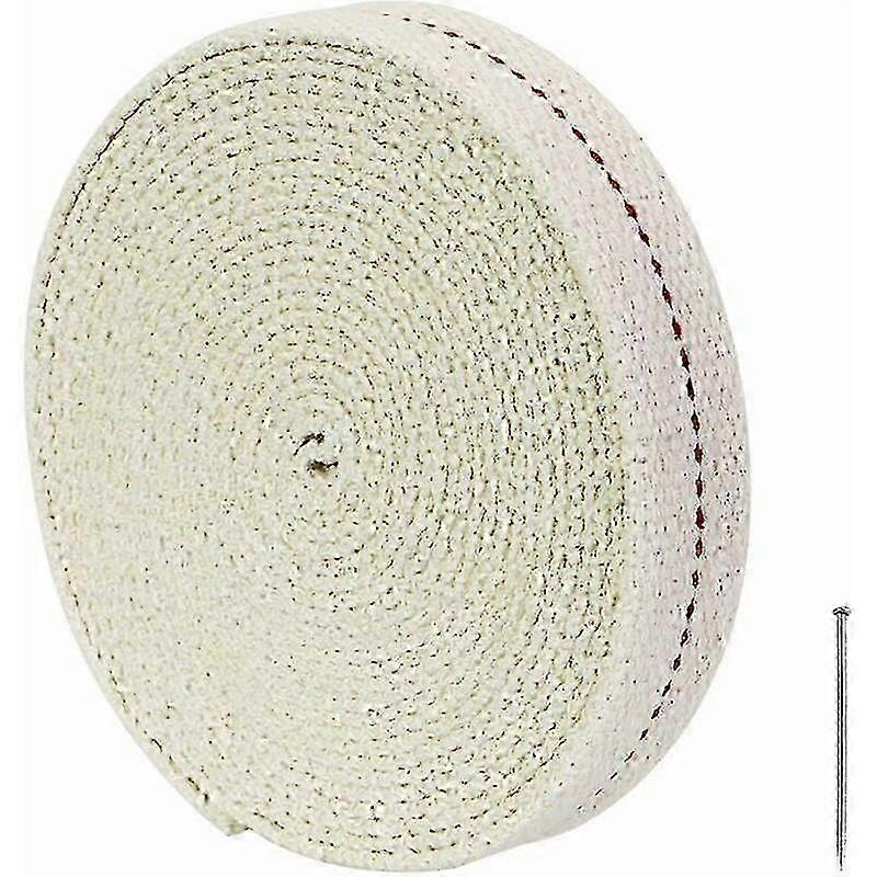 450cm Flat Cotton Lamp Wick 2cm Width for Oil Burner Replacement (White)