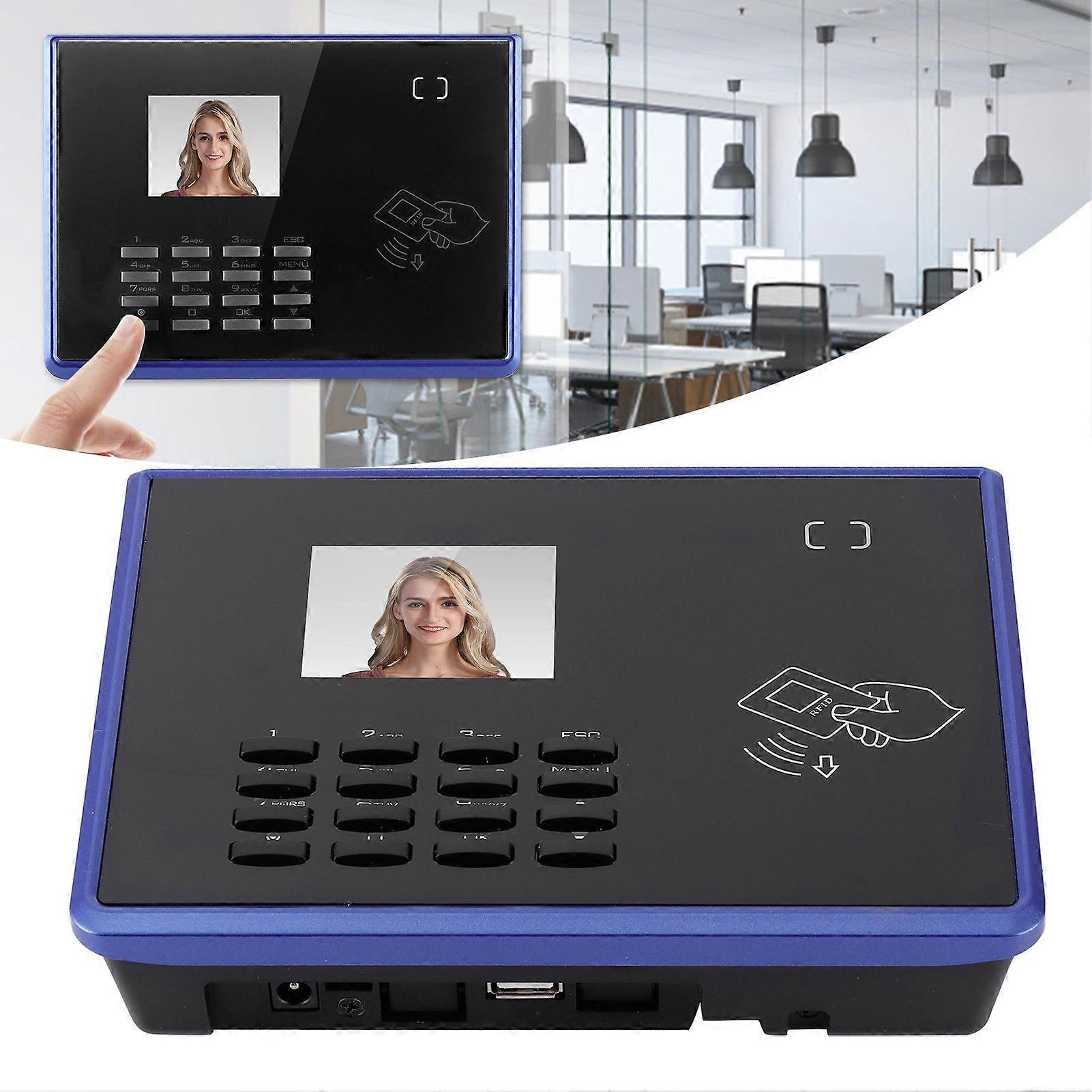 125KHz RFID 2.4in TFT USB Attendance Machine 1000 Card Capacity