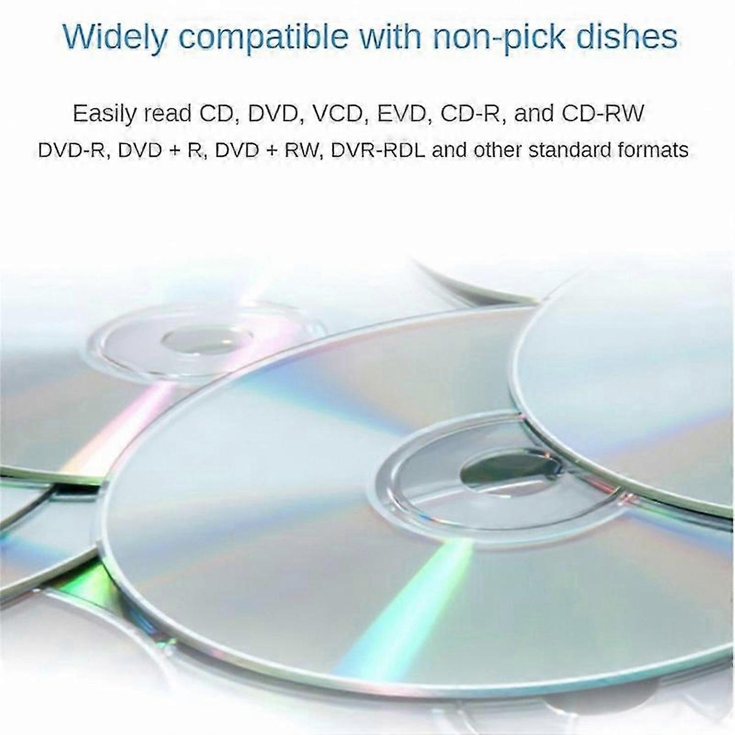 Type/USB-C USB3.0 DVD Burner External Portable Mobile Laptop External