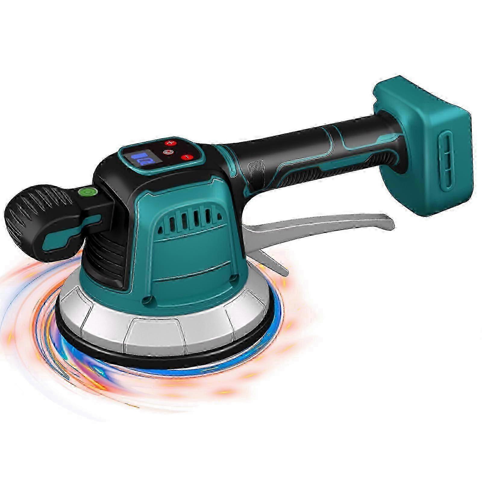 Tile vibrator for Makita 18V, 14.8mm with suction cup, 10-speed adjustable