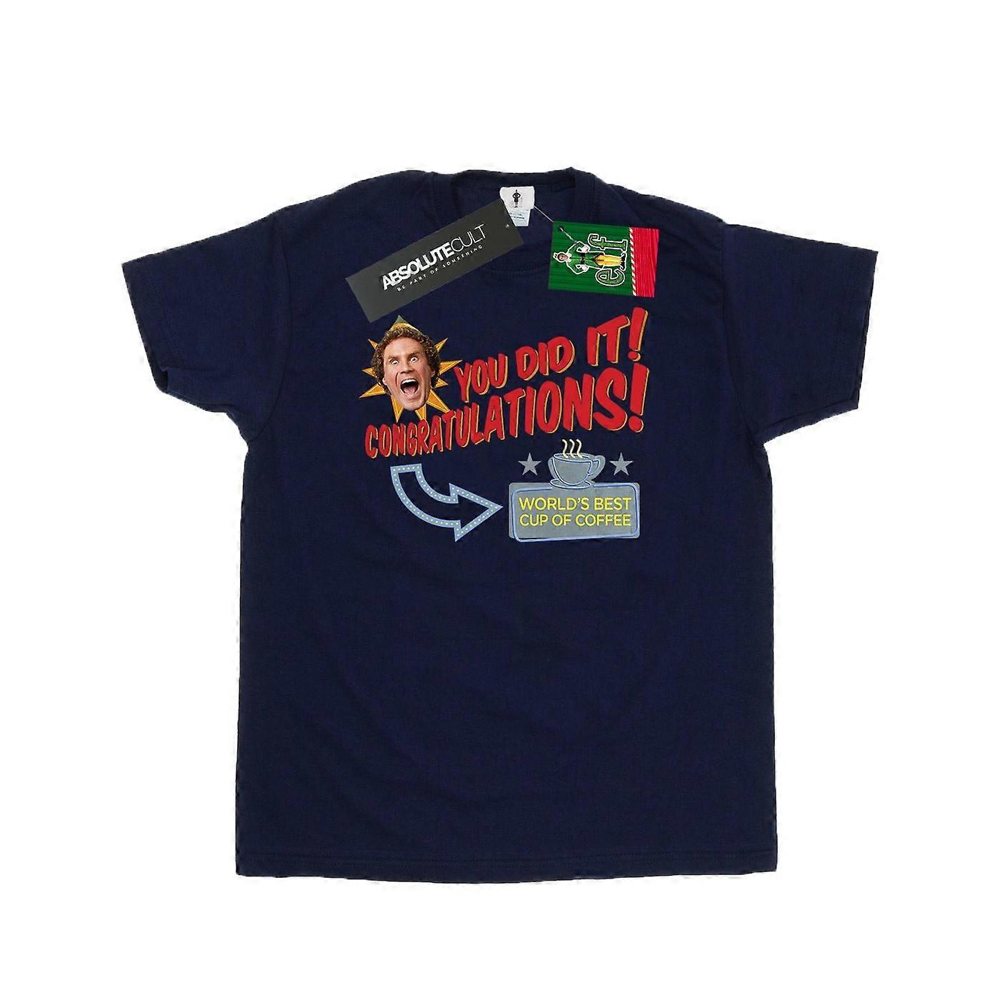 Elf Uomo Miglior Caffè T-Shirt