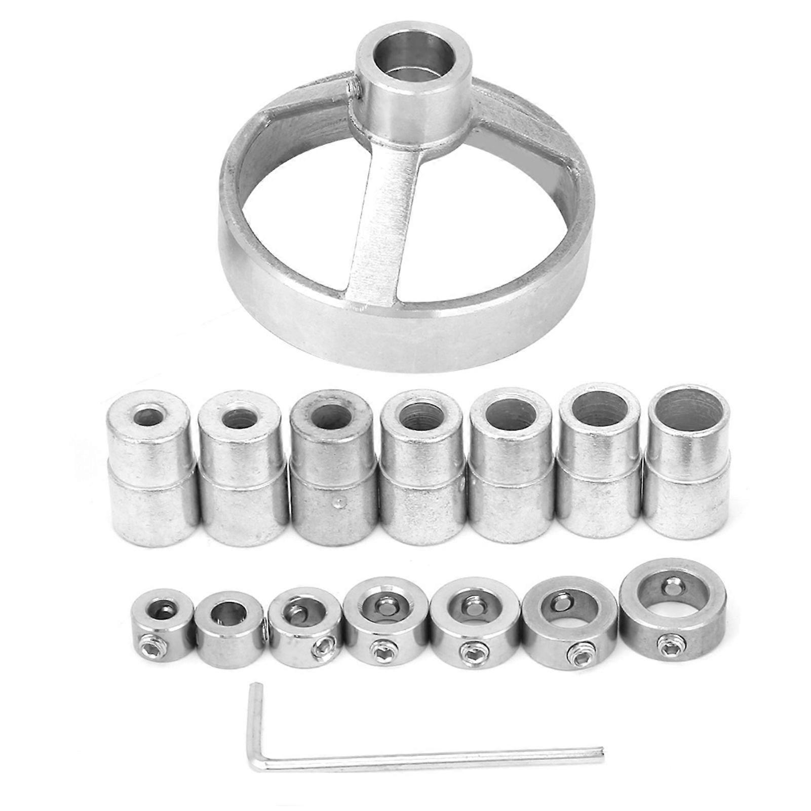 16 pcs Drill Guide Woodworking Hole Puncher Vertical Drilling Fixture Wood Working Locator