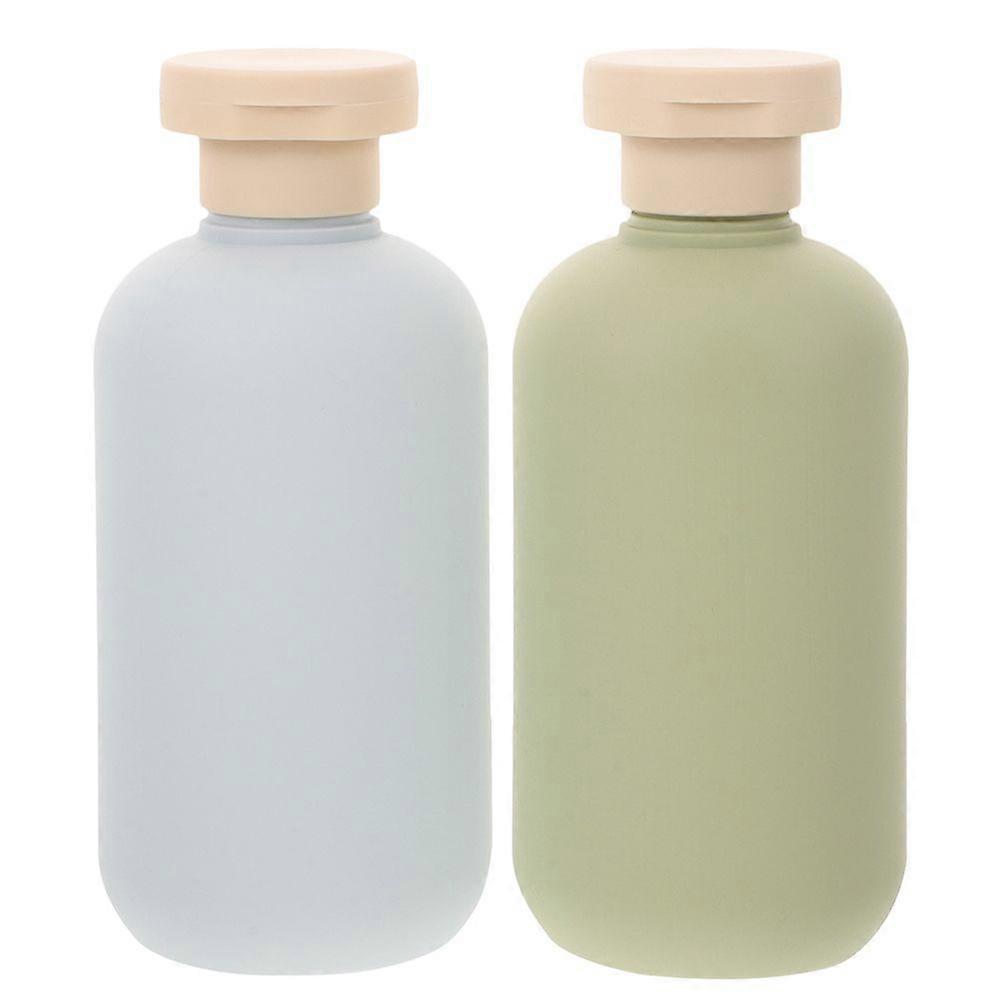 2pcs Empty Bottles Refillable Shampoo Bottles Lotion Bottles Shampoo Dispenser Bottles