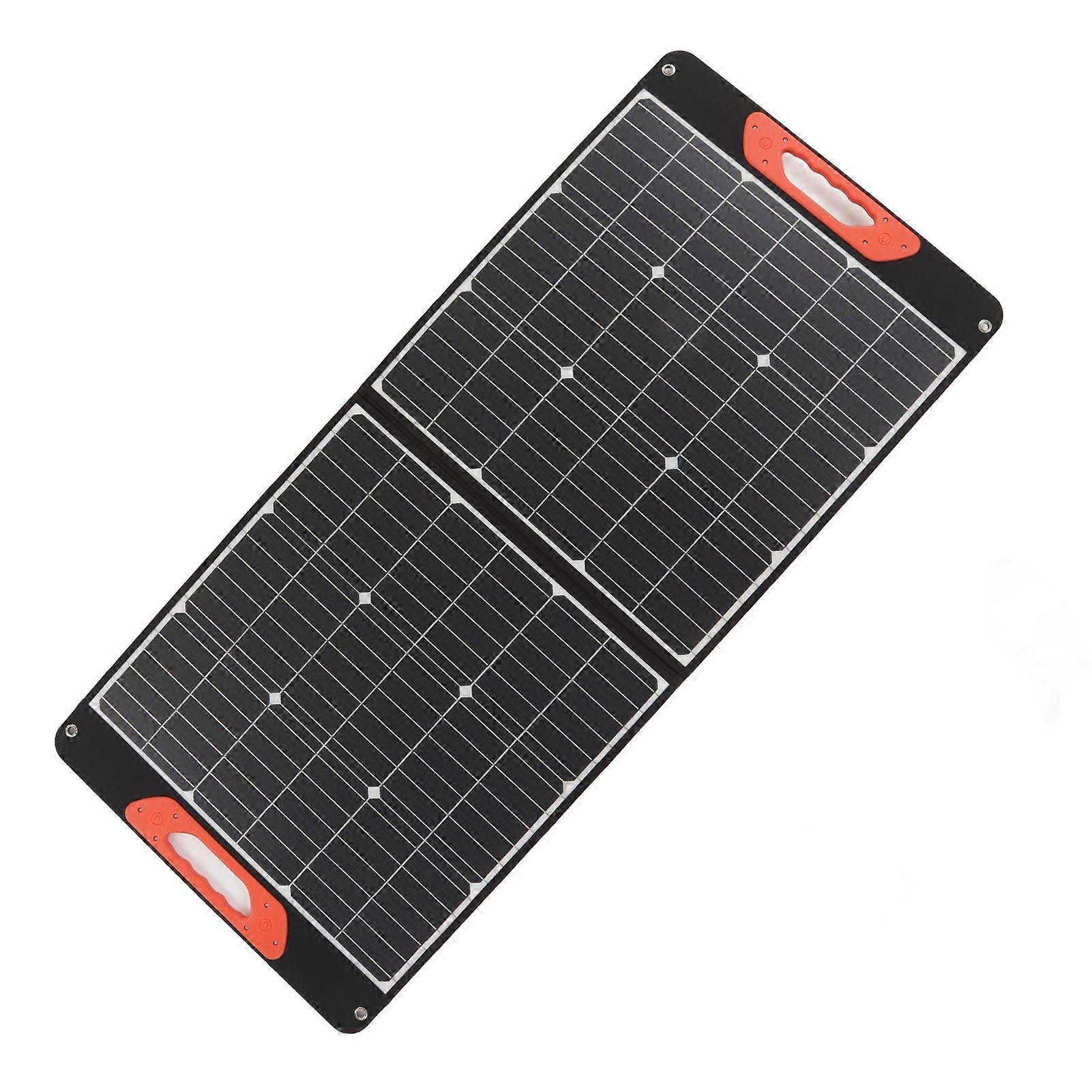 Portable 100W Monocrystalline Solar Panel 120.5x54.5x10cm Foldable