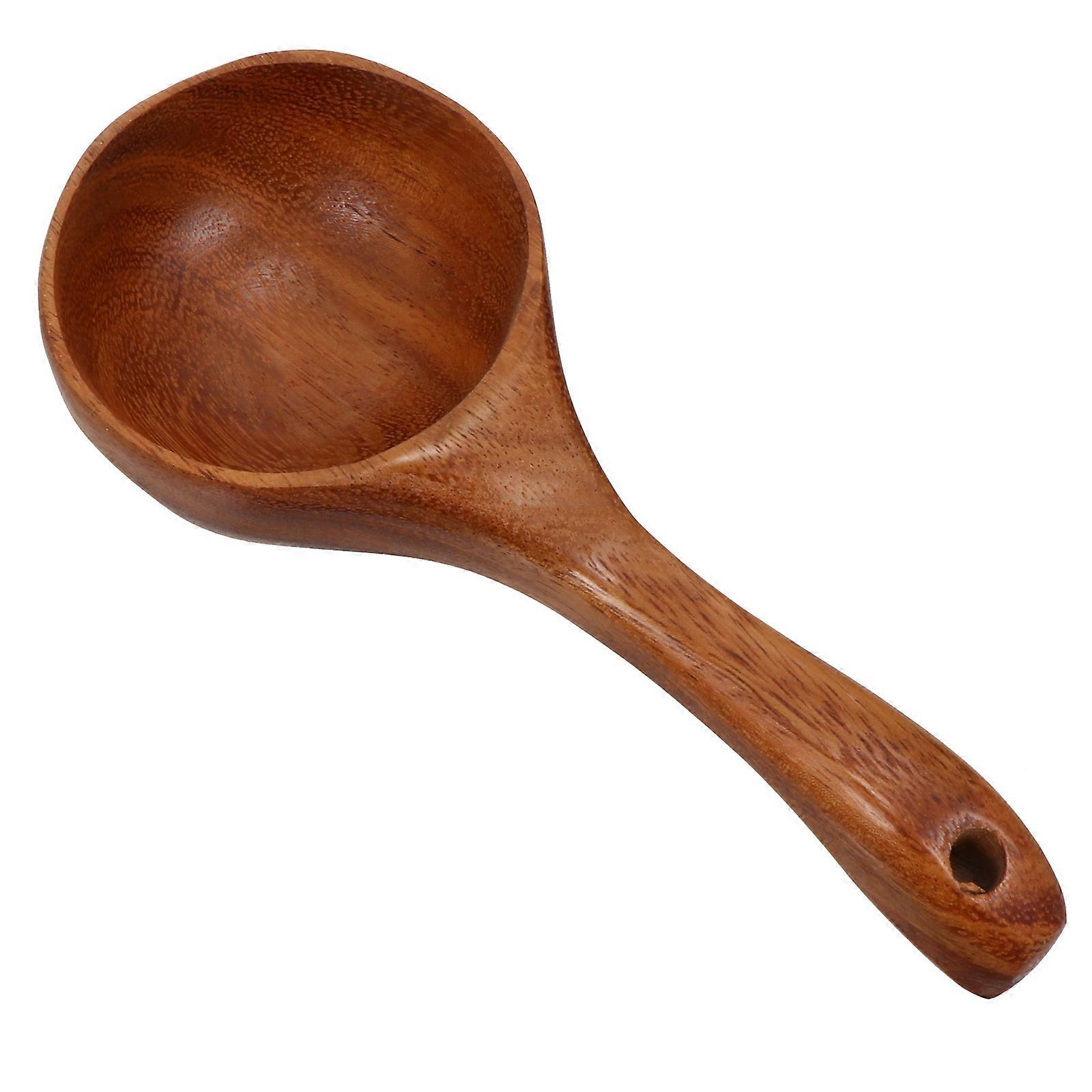 Refreshments Bowl Wooden Design for Storage Use 1Pcs Brown