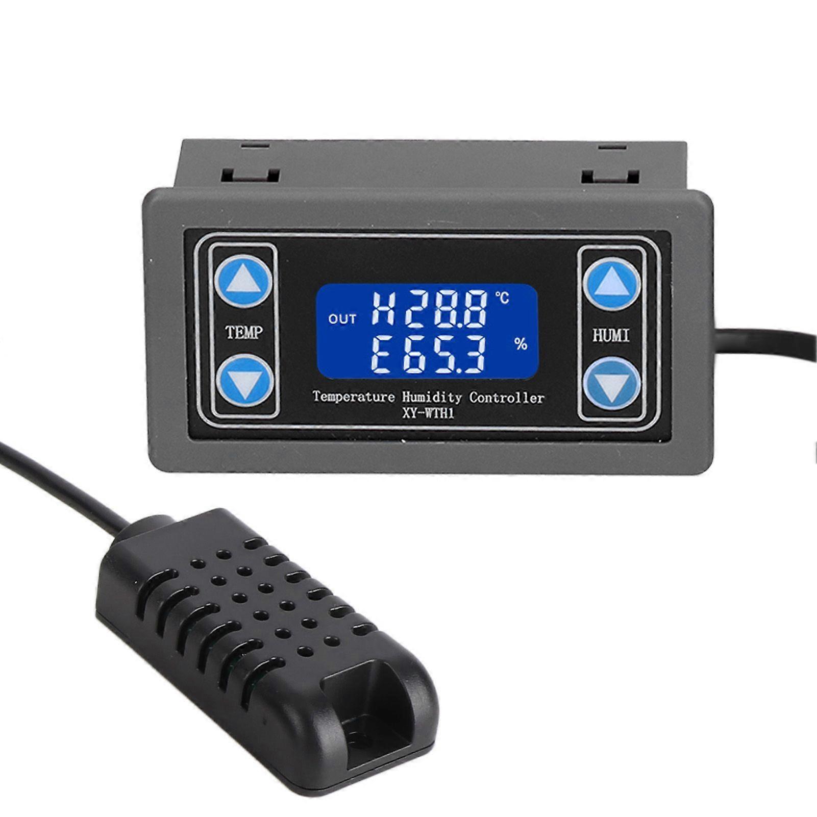 XYWTH1 Digital LCD Temperature Humidity Controller Indicator for Incubation Breeding Greenhouse
