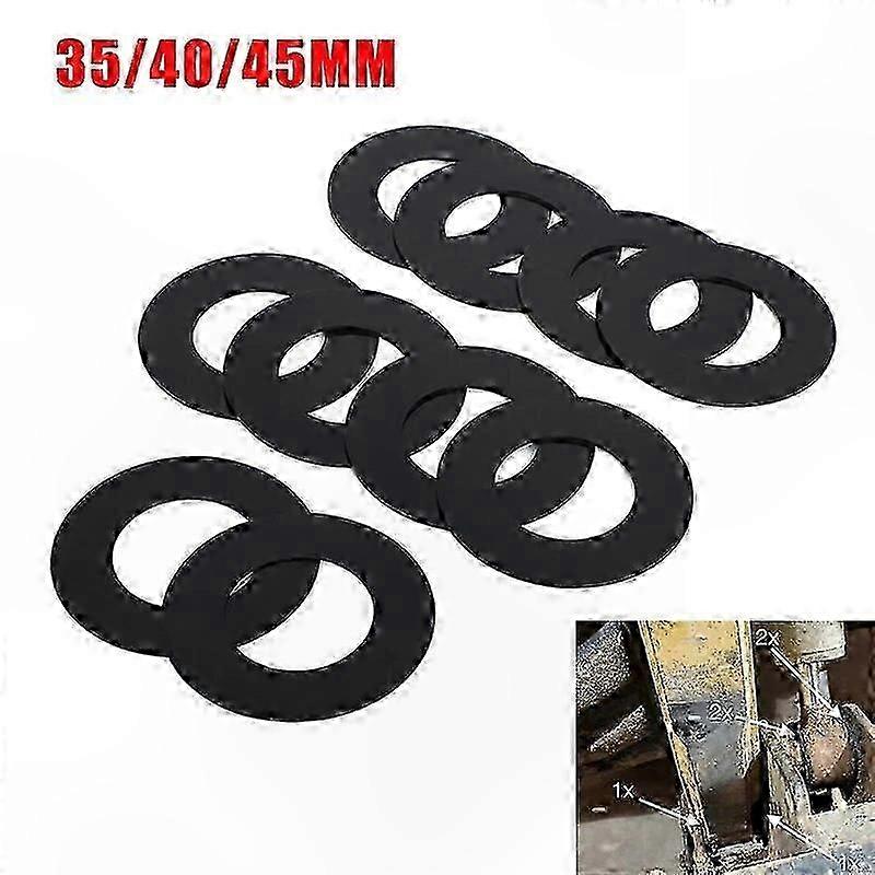 Excavator Bucket Shims Kit, 35/40/45mm Pins, 15mm/07mm Thickness, Compatible with Small Heavy Equipment Models