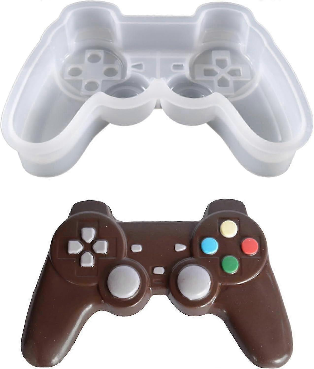 Silikon Kuchen Form 3D Game Controller Silikonformen Schokolade Fondant DIY Formen Game Controller Form Backform Schokolade Gelee Eiswürfel Süßigkeiten Form Cak