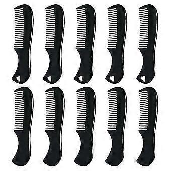 10pcs Peine de barba Peine de pelo Peine de bolsillo de tamaño Peine de bigote Peine de peine de peine