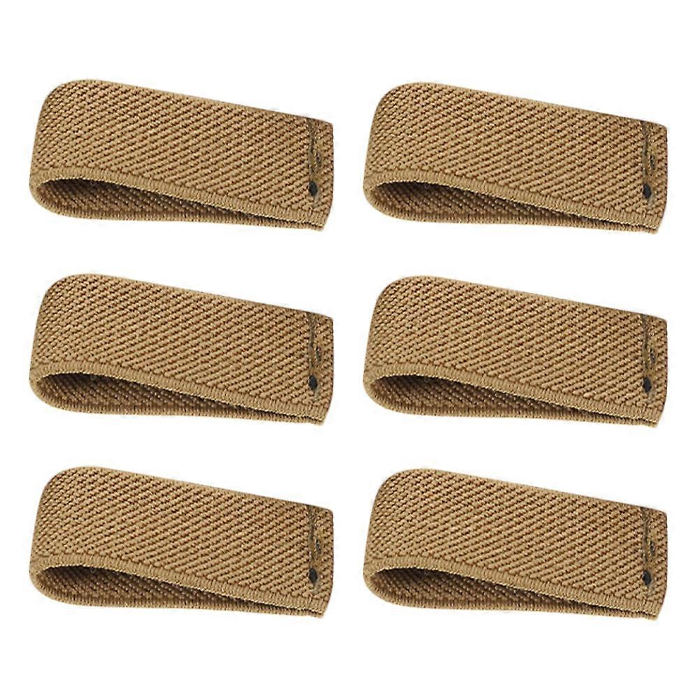 Elastic Belt Keepers Nylon Backpack Strap Holder Loop Retainers 24Pcs