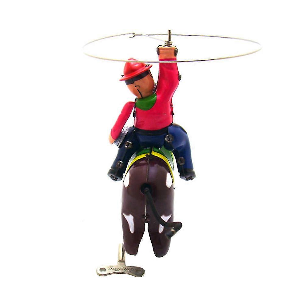 Craft Cowboy Ornament with for 1Pcs Retro Decoration