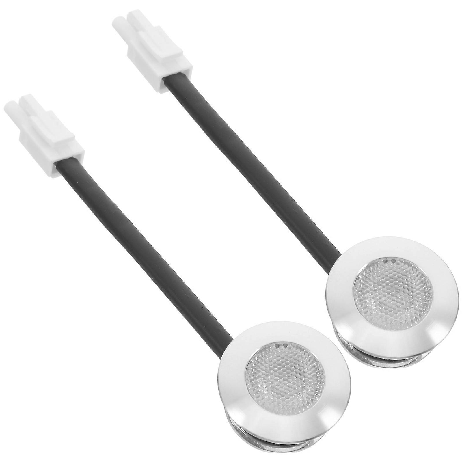 Range Hood Light Housing Kitchen Hood Light Bulb Under Cabinet 4Pcs