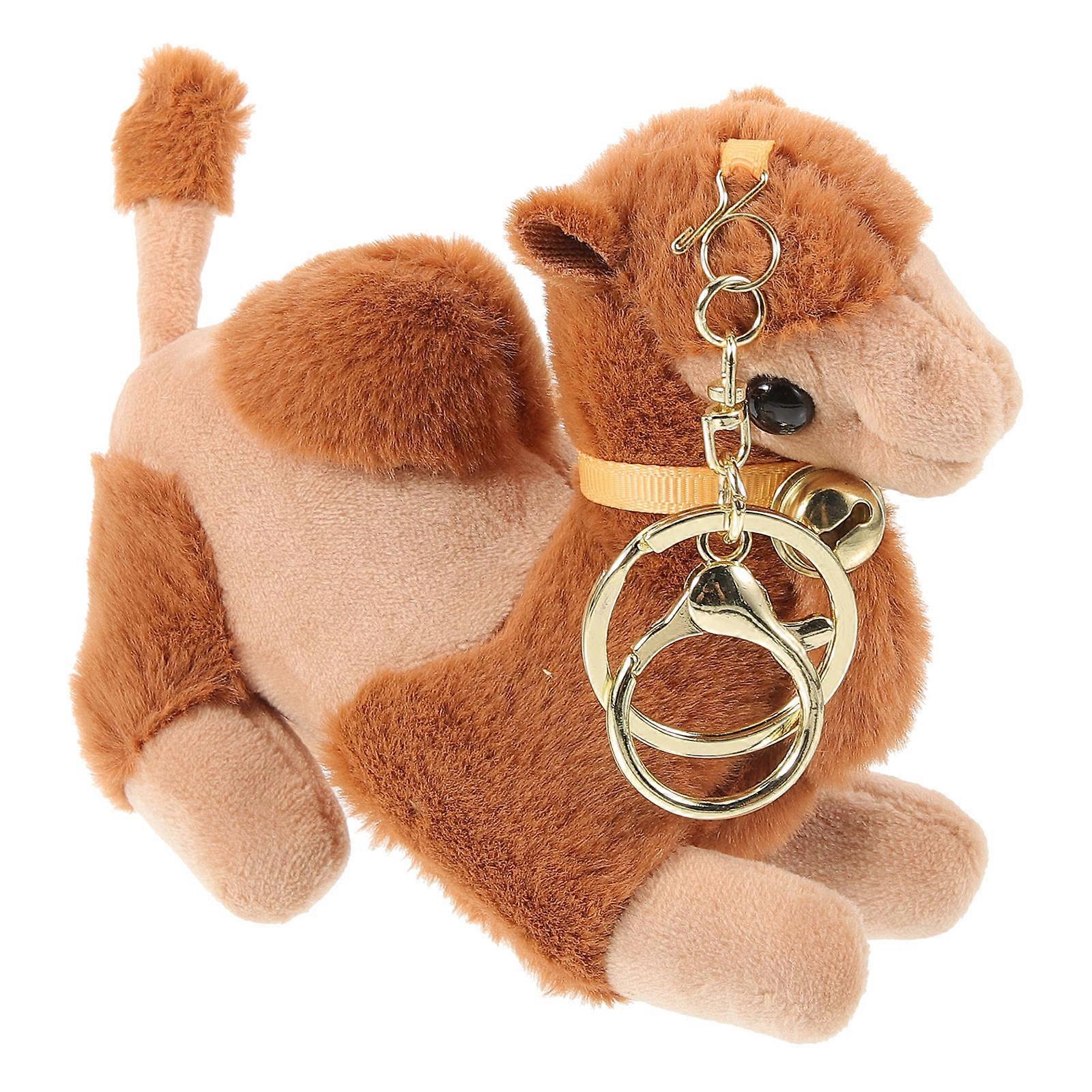 Stuffed Camel Plush Toy 3Pcs Adorable Animal Toy For Kids Room And Car Decor Bright Color Durable Design