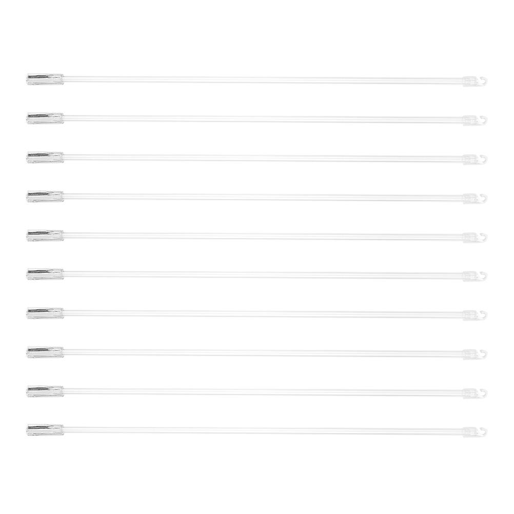 Plastic Blind Opener for Vertical Blinds 40Pcs Transparent Blind Rod