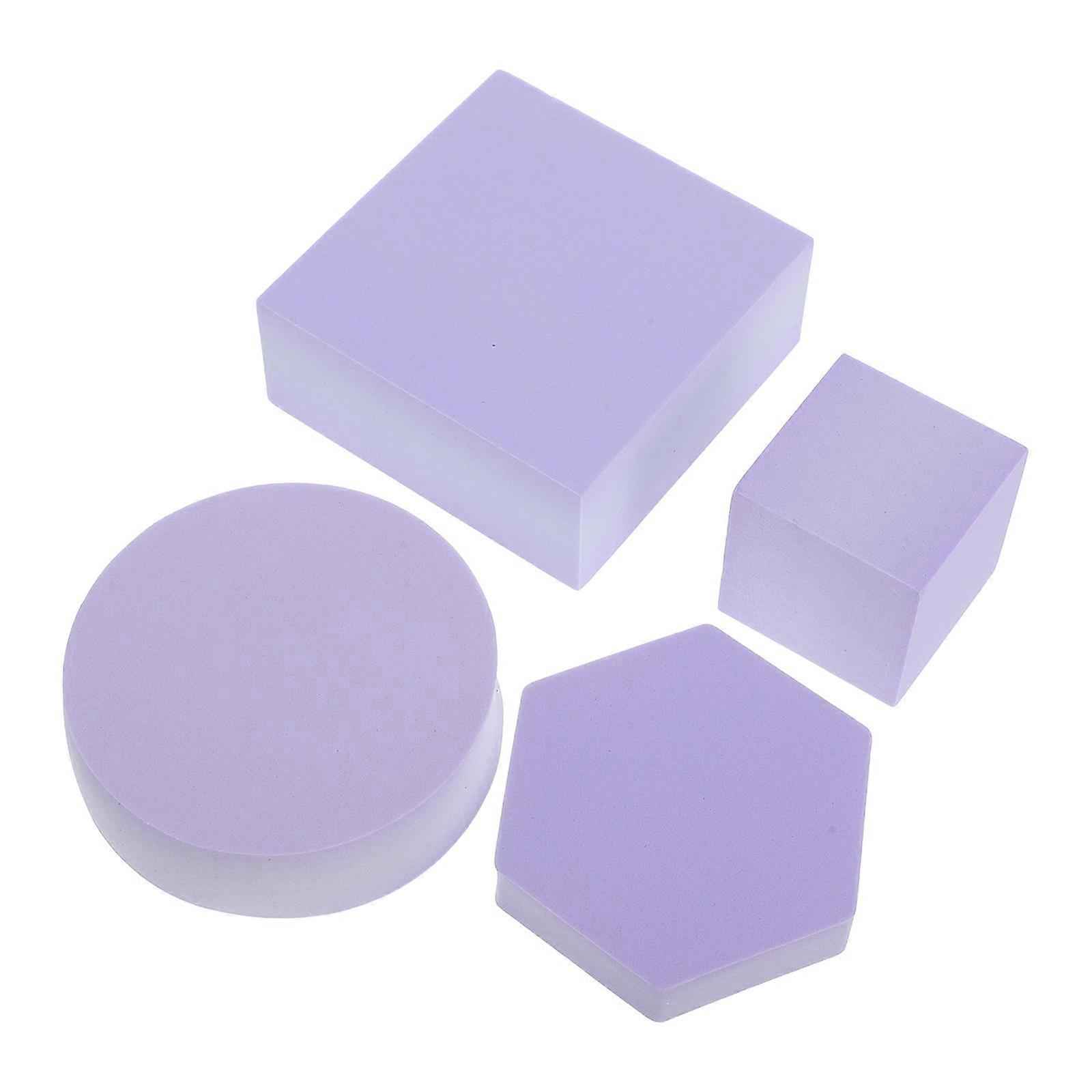 Lavender Geometry Base Photo Props for Product Photography Foam 1Set Pedestal