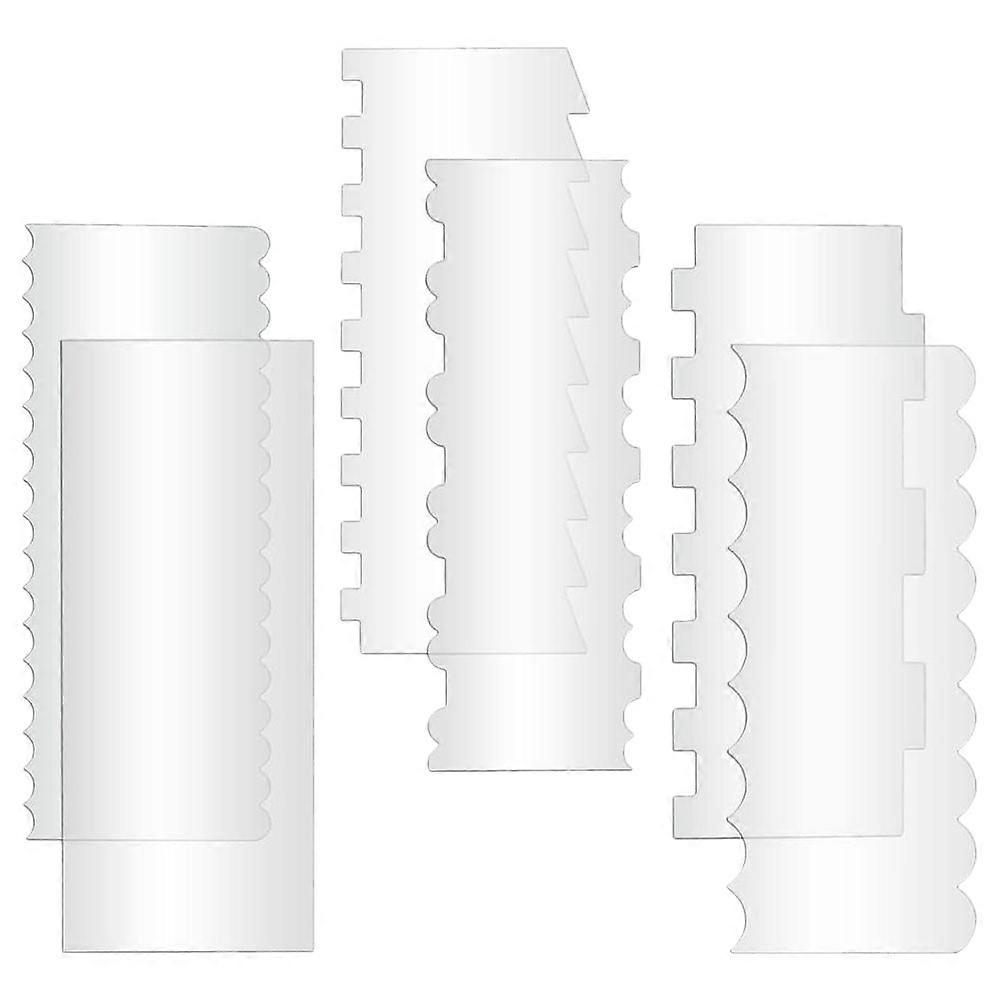 Cake Baking Tool Set For Cakes 24X10CM With Double-edged Pointed Tips Perfect For Pattern Creation 6Pcs