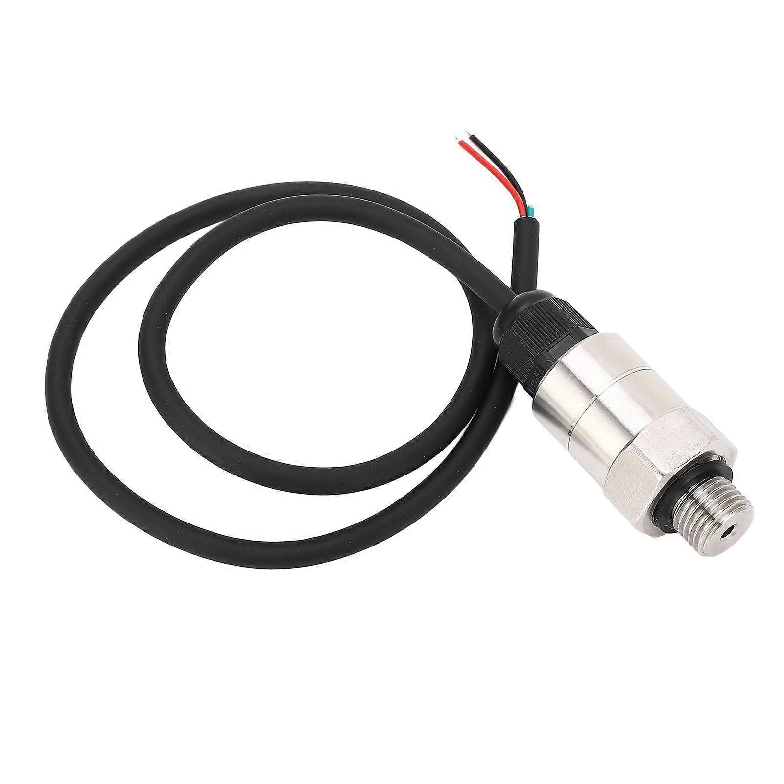 G1/4in Air Compressor Pressure Transmitter 420mA Current Transducer Sensor 040mpa