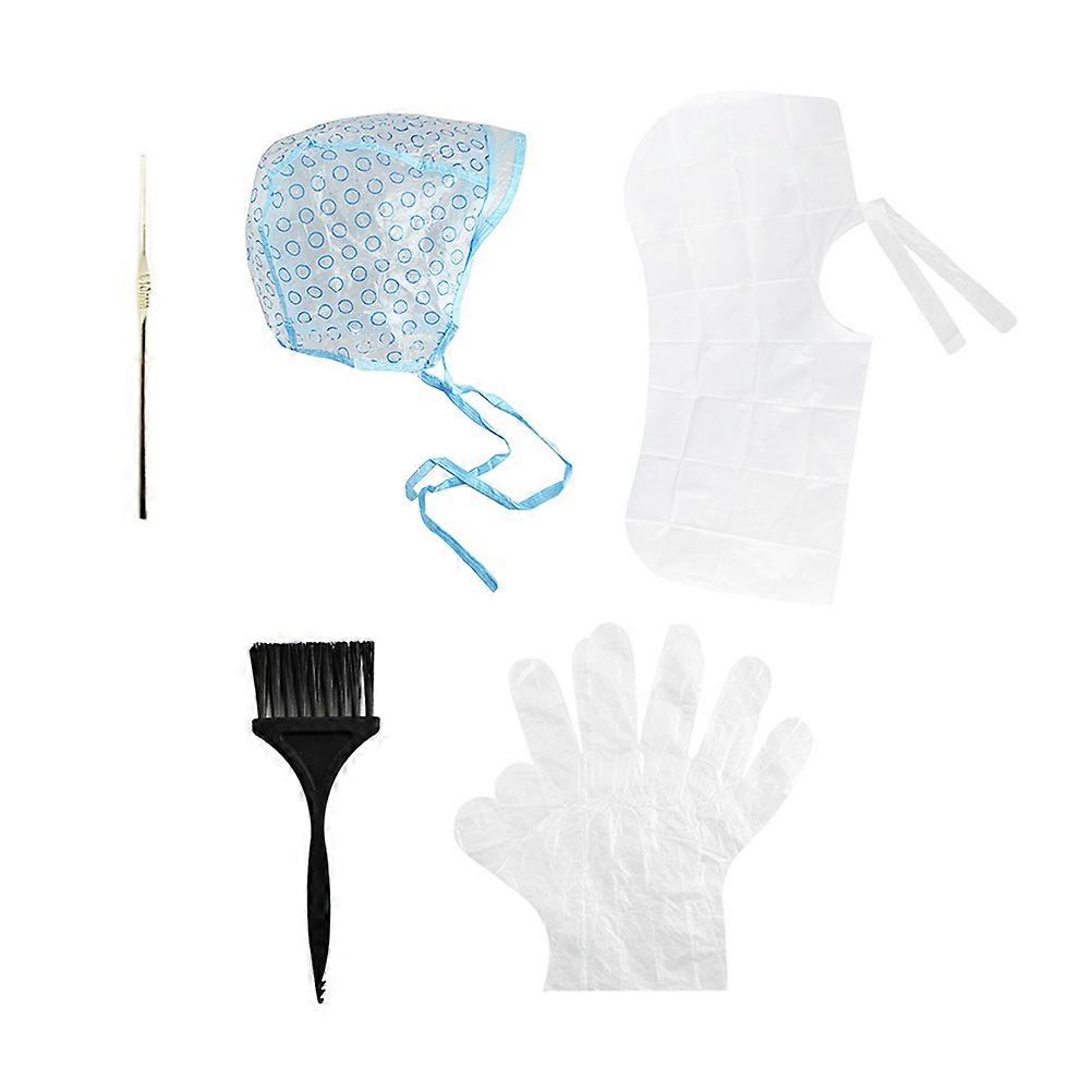 Salon Hair Coloring Disposable Hair Dye Kit for Professional Use 15Pcs