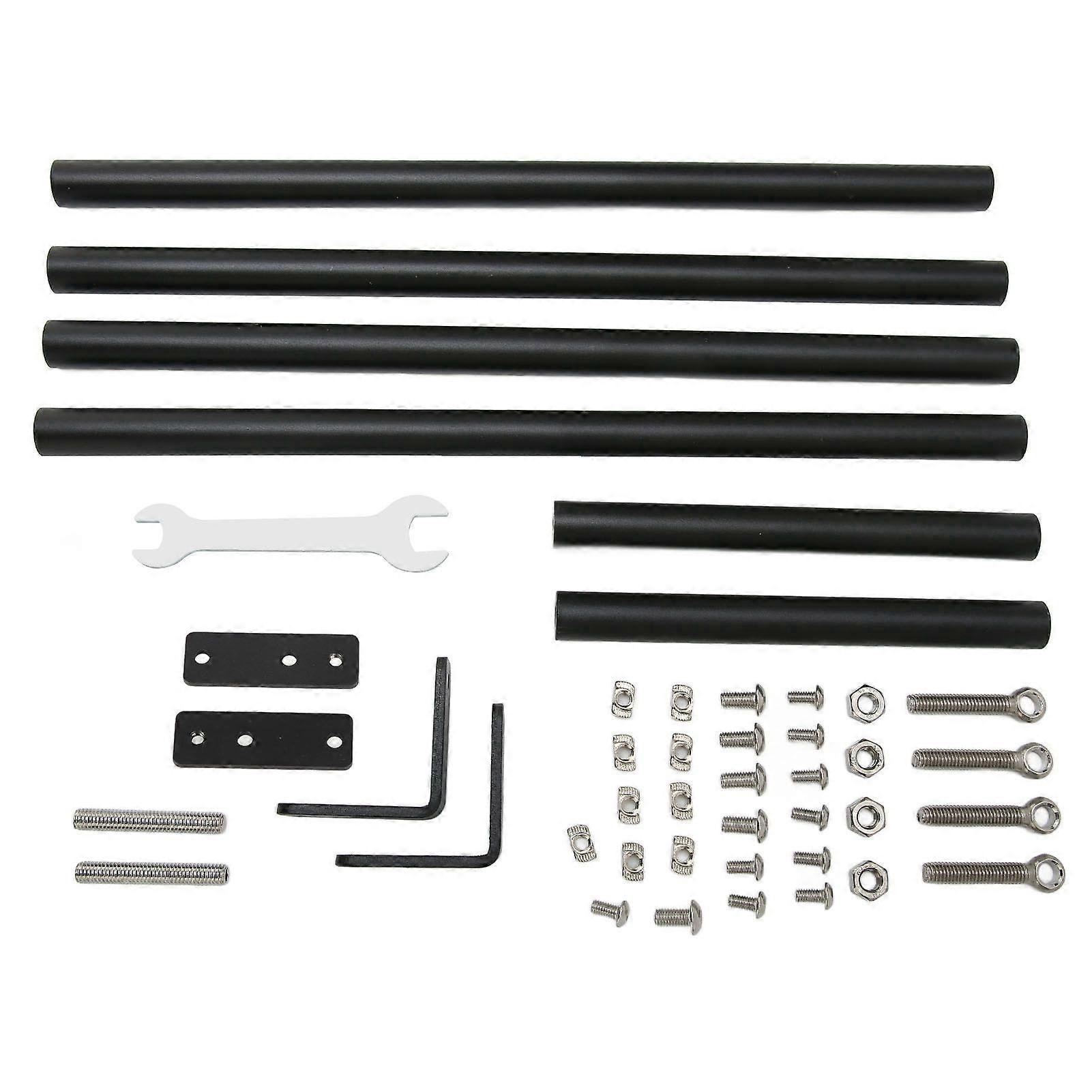 3D Printer Supporting Rod Set Increase Stability Complete Tools Easy Installation 3D Printer Pull Rod Kit for CR 10 S5