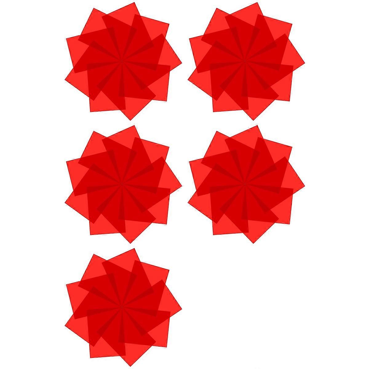 9個ジェルライトフィルター色補正カラーオーバーレイフィルム照明ゲルフィルターフィルム、ビデオ、フォト用