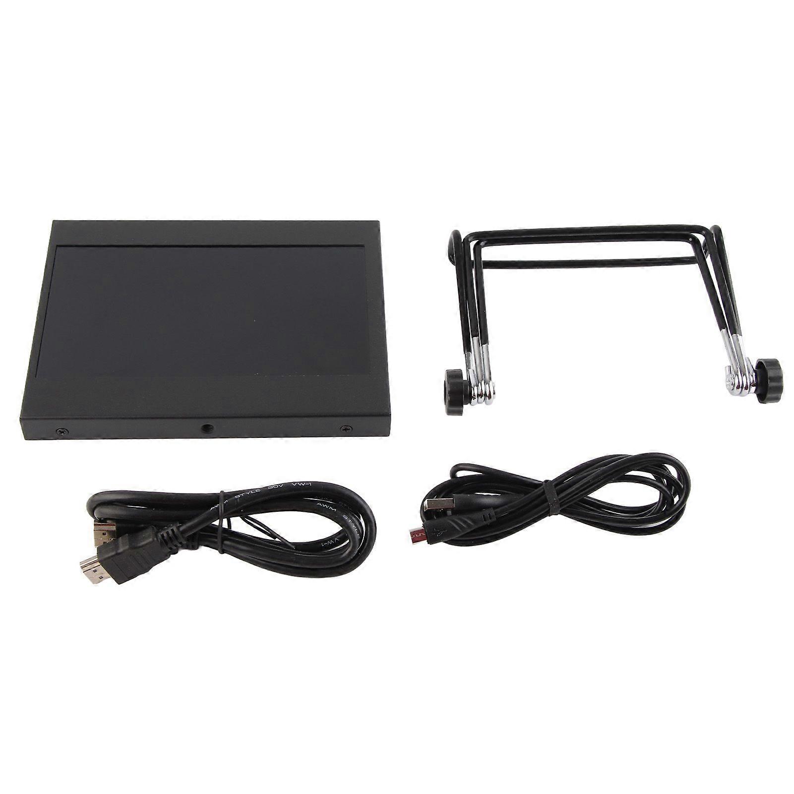 7in Graphic Display Screen 1024x600 High Definition Computer Extension Monitor for Raspberry Pi HD IPS