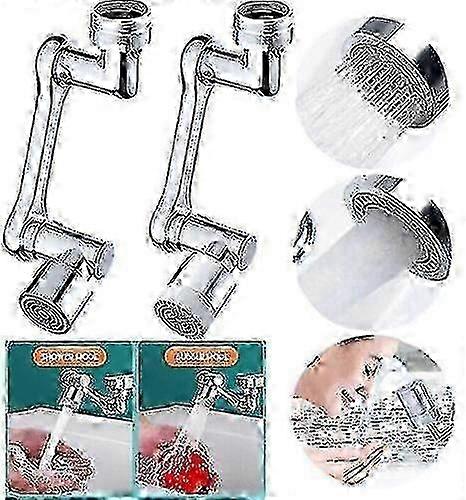 1080° Rotating Faucet Extender with Splash-proof Filter - for Kitchen Sink