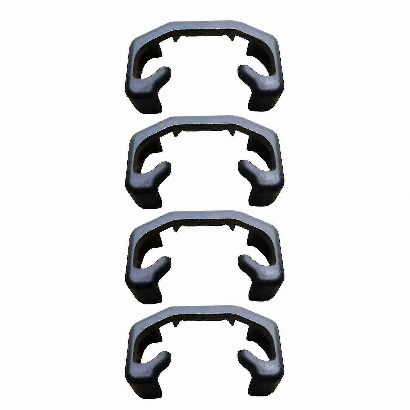 Durable Plastic Seat Rail Clips with Secure Fit Glides and Track Covers for Quick Installation on Sharan Models