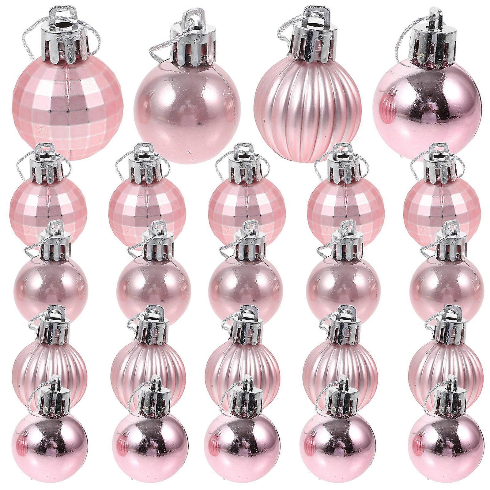 24Pcs Balls Decor for Decor Creative Xmas Hanging Ornaments
