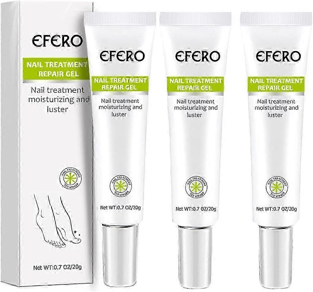 エフェロ ネイルエクスフォリエーション プラント ネイルリペア フルイド ネイルクリーム ネイルトリートメント ジェル ネイルリペア ジェル 保湿 ネイルラスター 3個