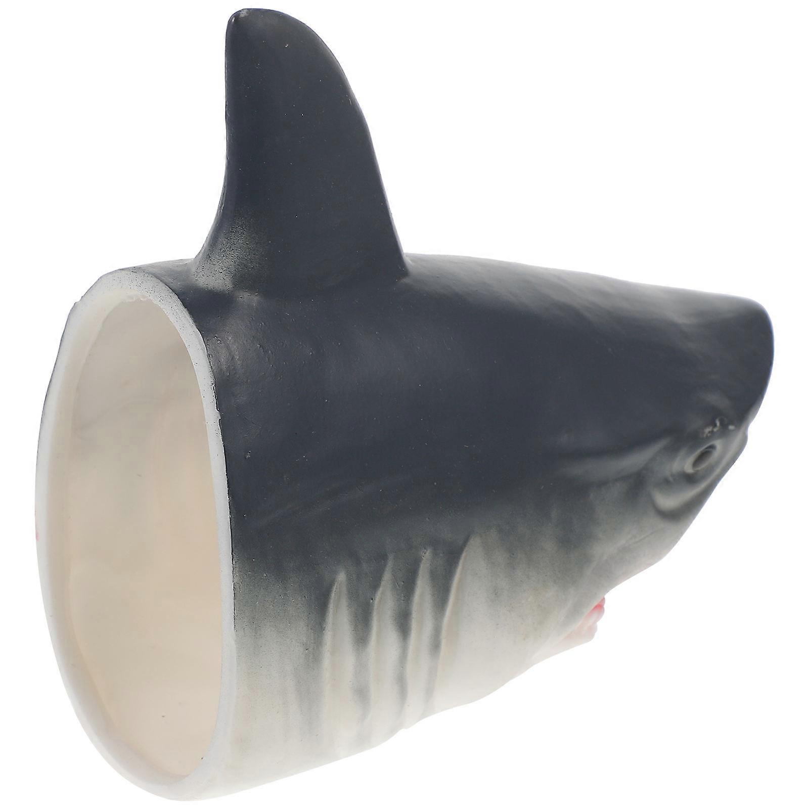 Vinyl Shark Puppet Hand Storytelling Hand Puppet for Kids