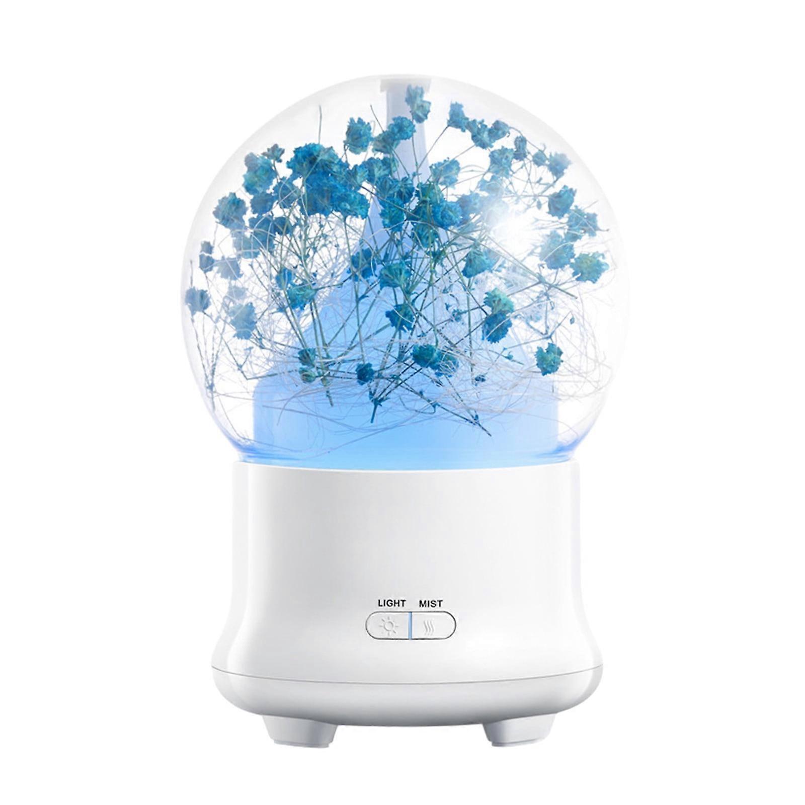 Colorful Night Light Humidifier, 100ml Mini Humidifier with Aromatherapy, Wireless Mute for Bedroom, Dorm, compatible with essential oils