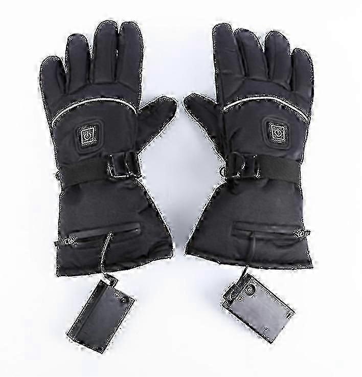 Electric Heating Gloves Winter Warm Touch Screen Gloves Windproof Cold Weather