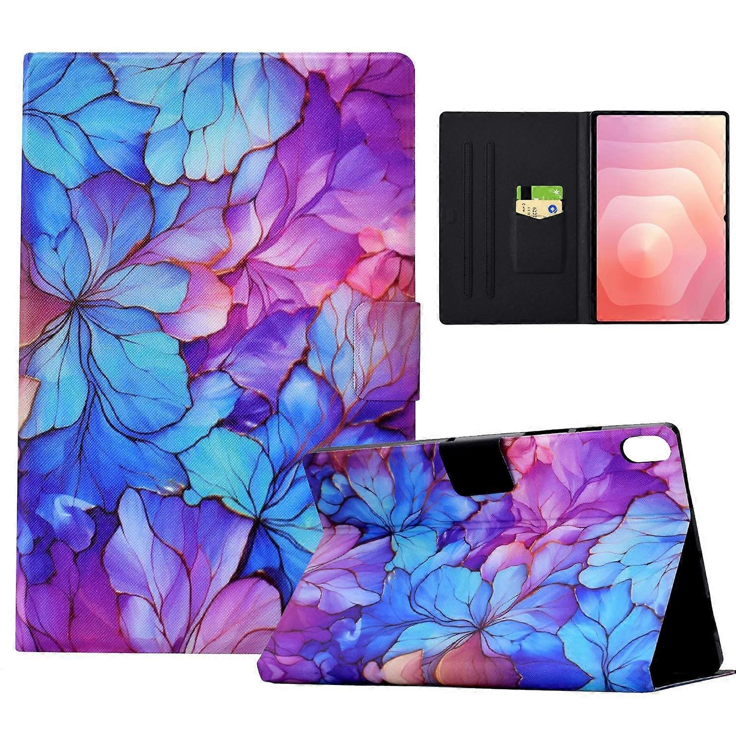 For Samsung Galaxy Tab S11 Case Stand Pattern Printed Leather Cover