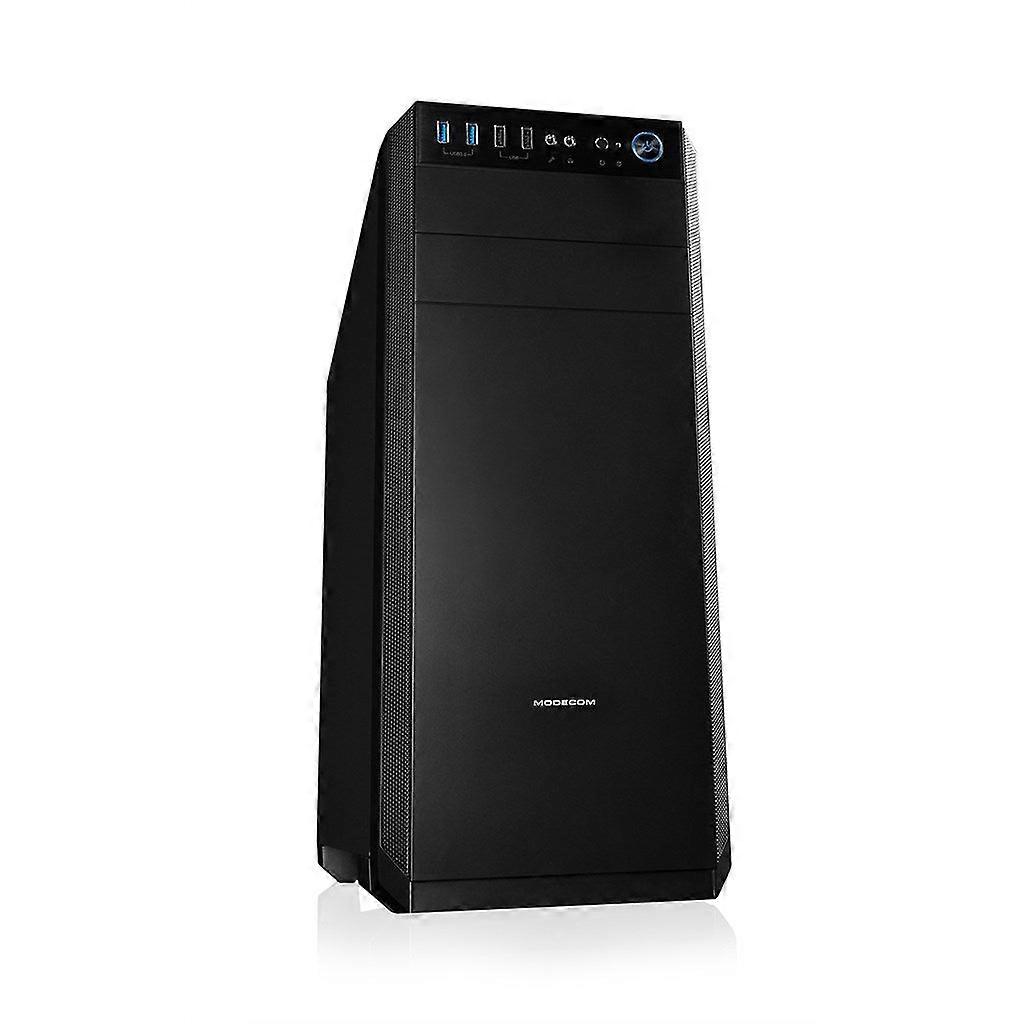 Computerbehuizing Modecom Oberon Pro Midi-tower Zwart