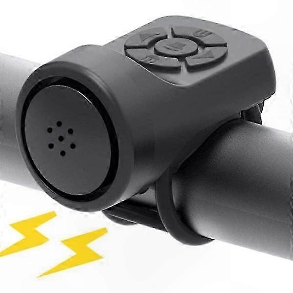 120 dB Electronic Bike Horn with Alarm Function for Electric Bicycles