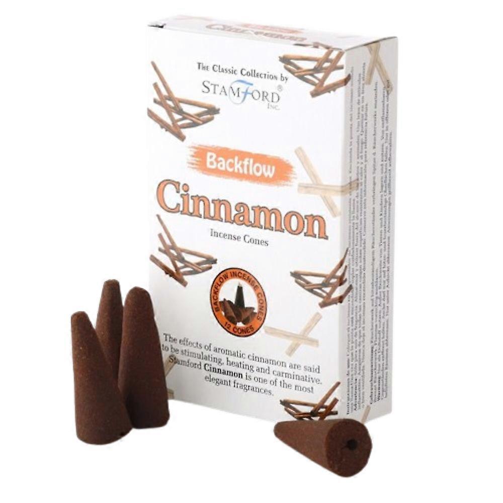 Cinnamon Backflow Incense Cones by Stamford