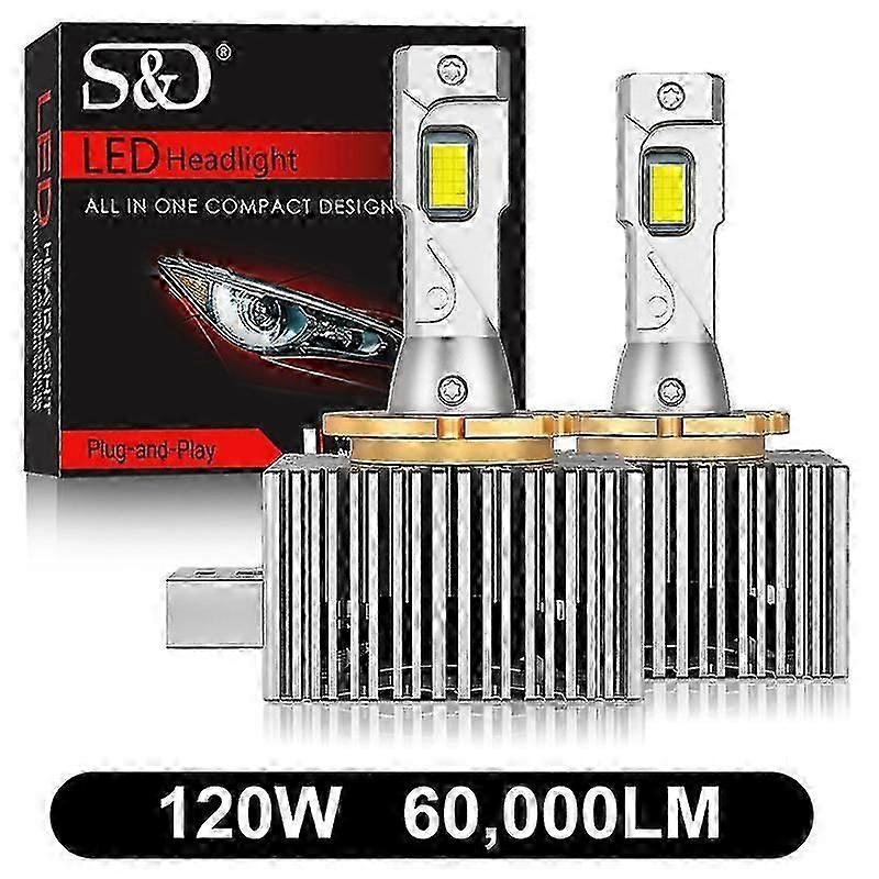 100w 50000lm-80000lm D1s D3s Led D2s D4s D5s D8s Led Canbus Headlights Hid D1r D2r D3r D4r D5r D8r Bulb 130w Car Light Auto 6500k 12v 24v