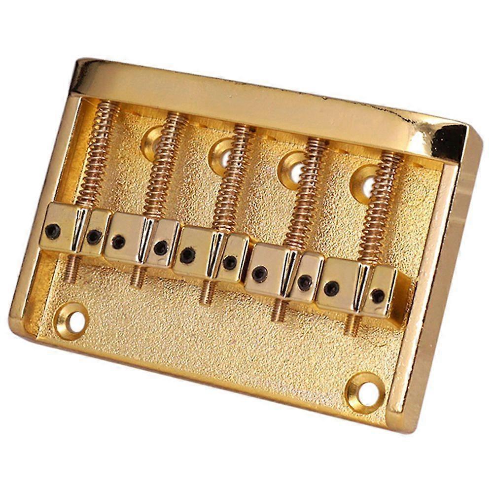 String Bass Bridge Gold