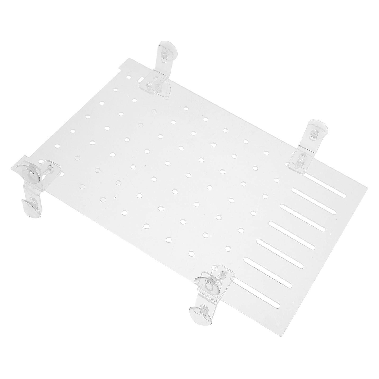 Fish Tank Isolation Panel for Aquarium Divider Clear Acrylic 1Set